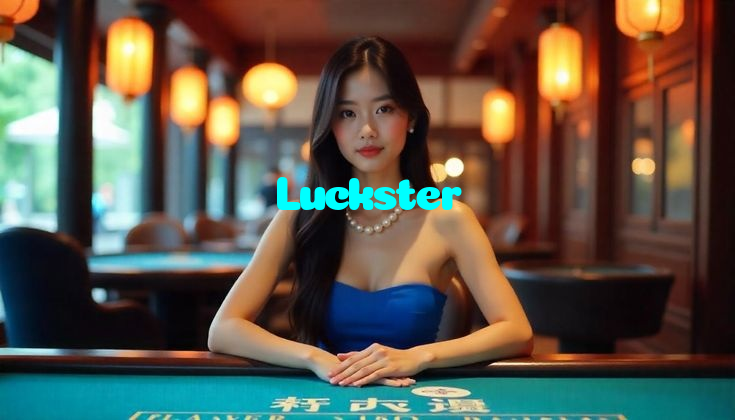 Luckster casino presented on mobile device in Pakistan with slots and live games
